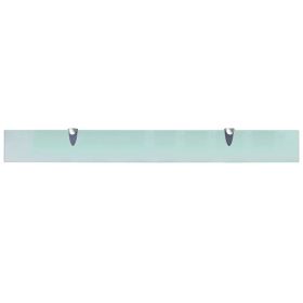 vidaXL Floating Shelf Glass 35.4"x3.9" 0.3"