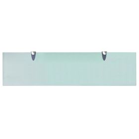 vidaXL Floating Shelf Glass 31.5"x7.9" 0.3"