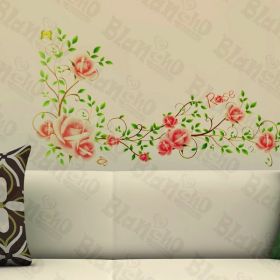 Flower Faery Thoughts - Wall Decals Stickers Appliques Home Dcor