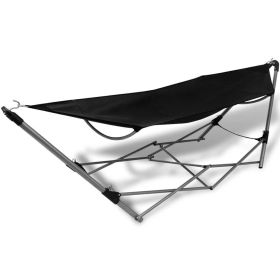 Folding Hammock Black