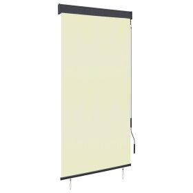 Outdoor Roller Blind 31.5"x98.4" Cream