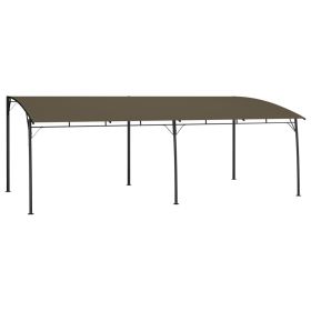 Garden Sunshade Awning 19.7'x9.8'x8.4' Taupe