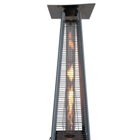 Commercial Grade Pyramid Patio Heater (Stainless Steel)