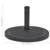 Parasol Base Resin Round Black 30.9 lb