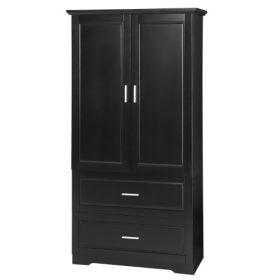 Bathroom Lockers (Color: Black)