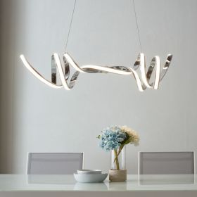 Munich LED Horizontal Chandelier (Option: Chrome)