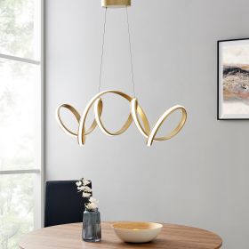 Seville LED Chandelier (Option: Gold)